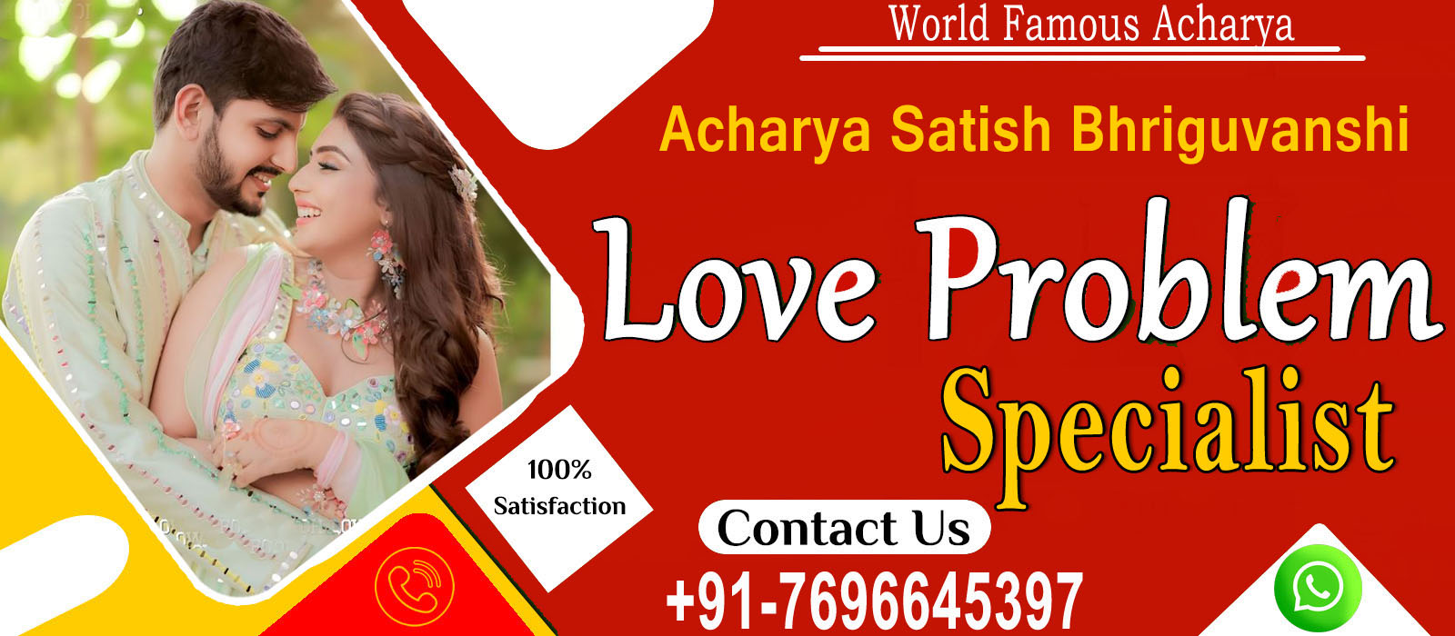 Acharya Satish Bhriguvanshi +91-7696645397